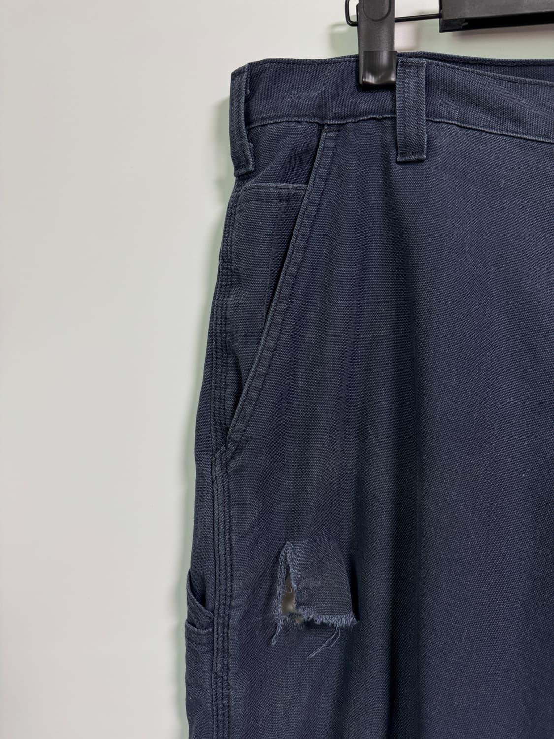 (80%) 미국 Carhartt 워크웨어 남성 작업 바지 32x32 상품이미지4