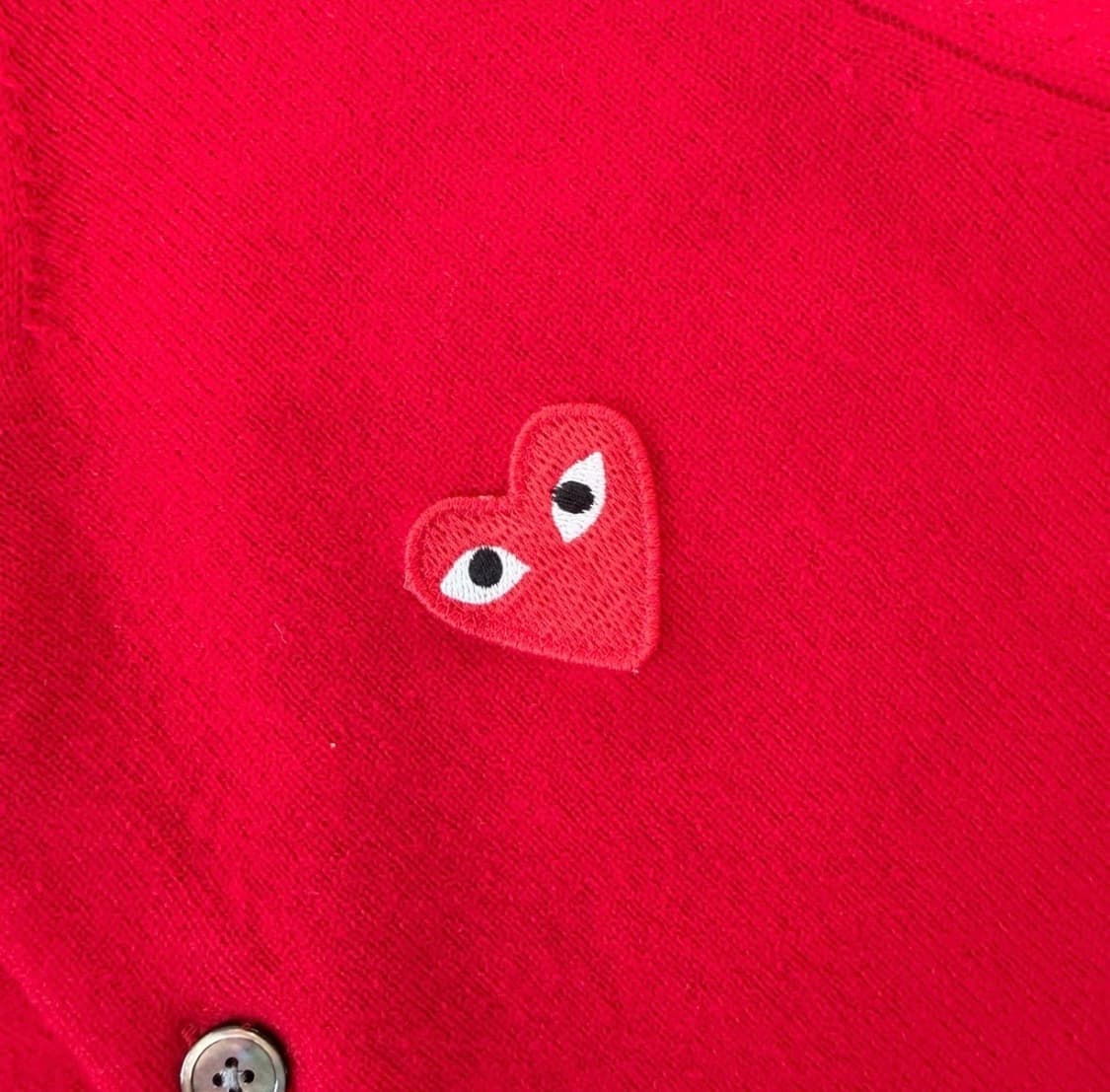 꼼데가르송 울100가디건 25/26 원터시즌 리미티드한정판 상품이미지3