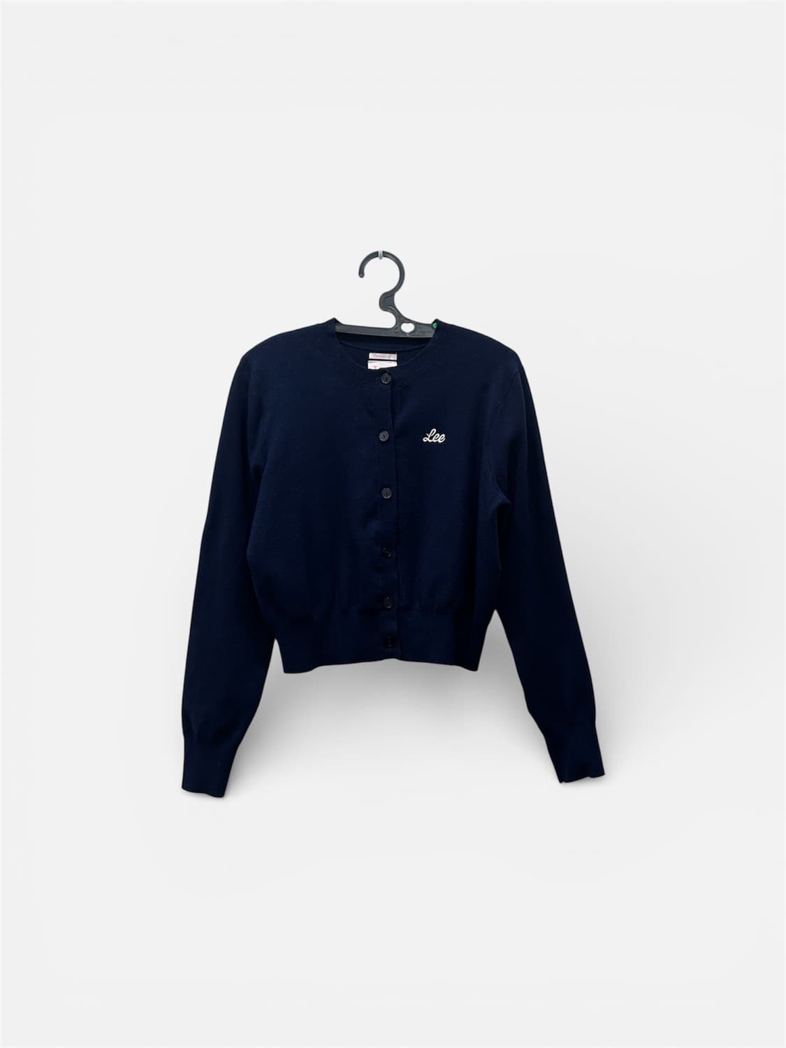Lee 리 라운드넥 네이비 가디건 M 상품이미지1
