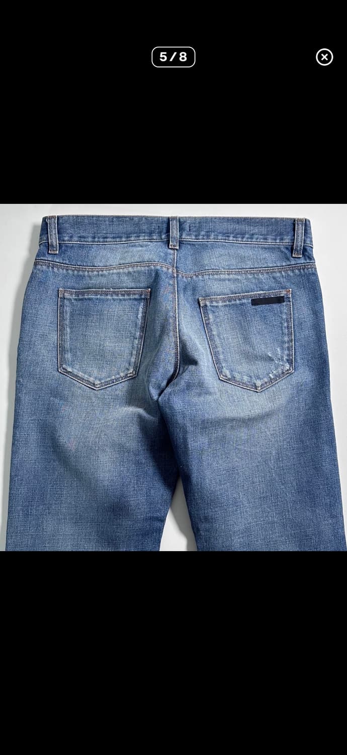 프라다 중청 데님팬츠 상품이미지3