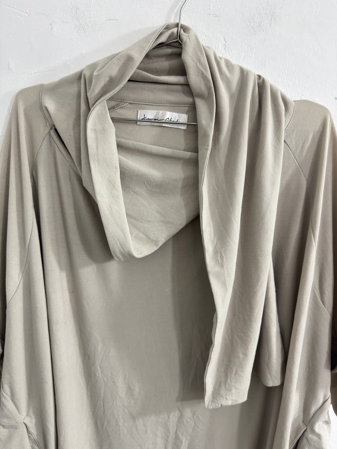 kawa okada drape dress 상품이미지2