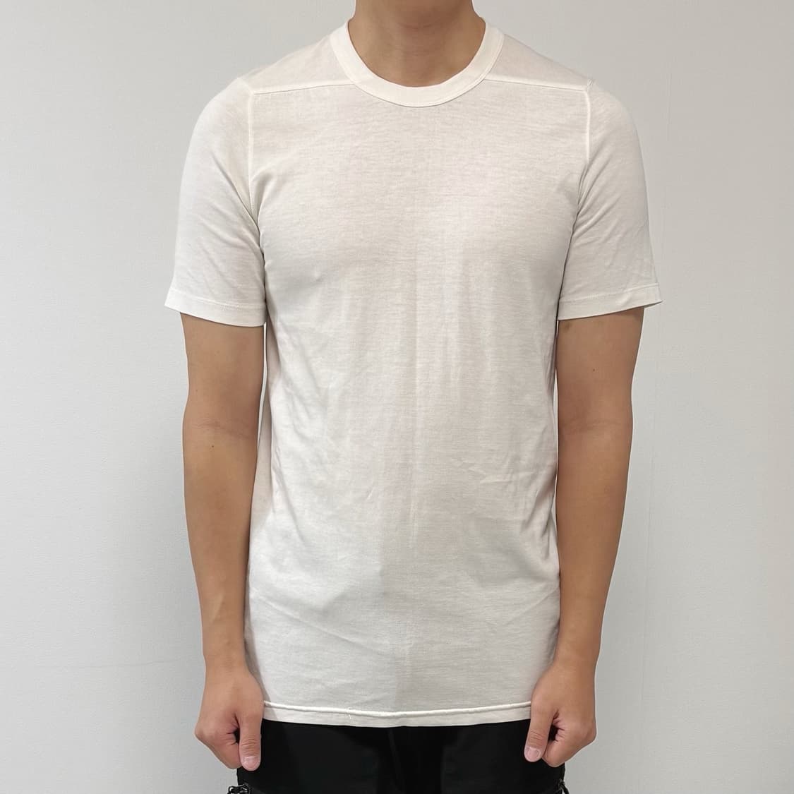 릭오웬스 15FW "SPHINX" 레벨 티셔츠 밀크 상품이미지1