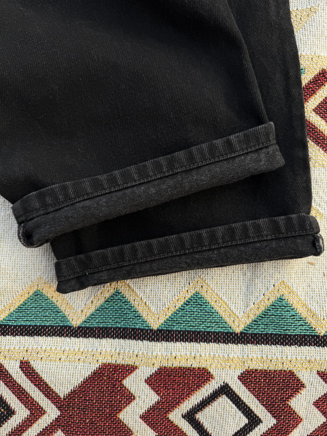 리바이스 550 흑청 34/30 지퍼플라이 상품이미지7