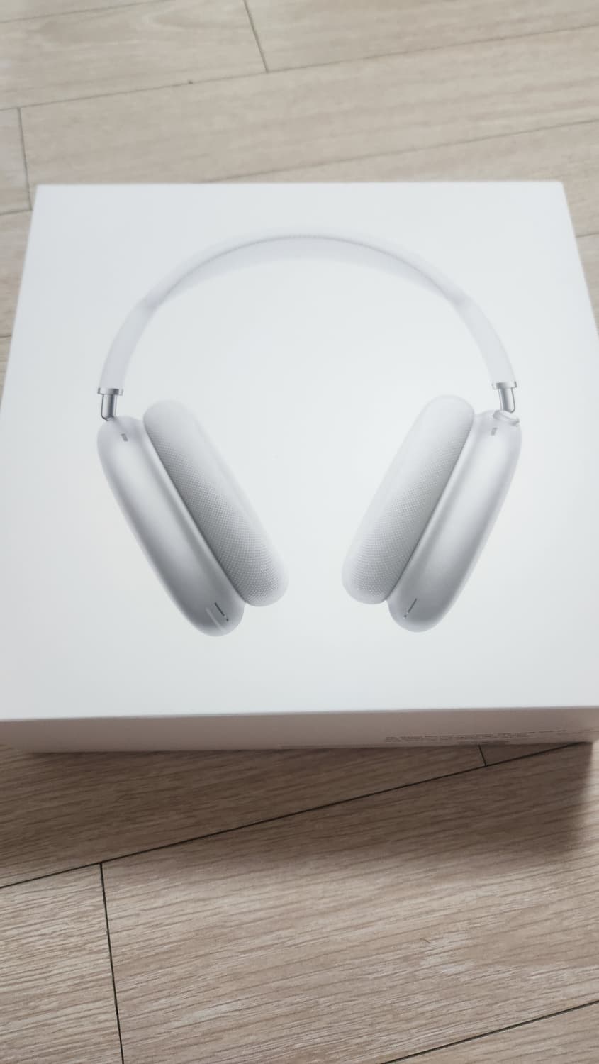 에어팟 맥스 실버 풀박스(단순개봉) 상품이미지1