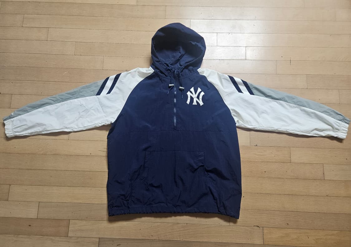 (XL/상태최상) 미첼앤네스 뉴욕양키스 네이비 아노락(자수 모델) 상품이미지4