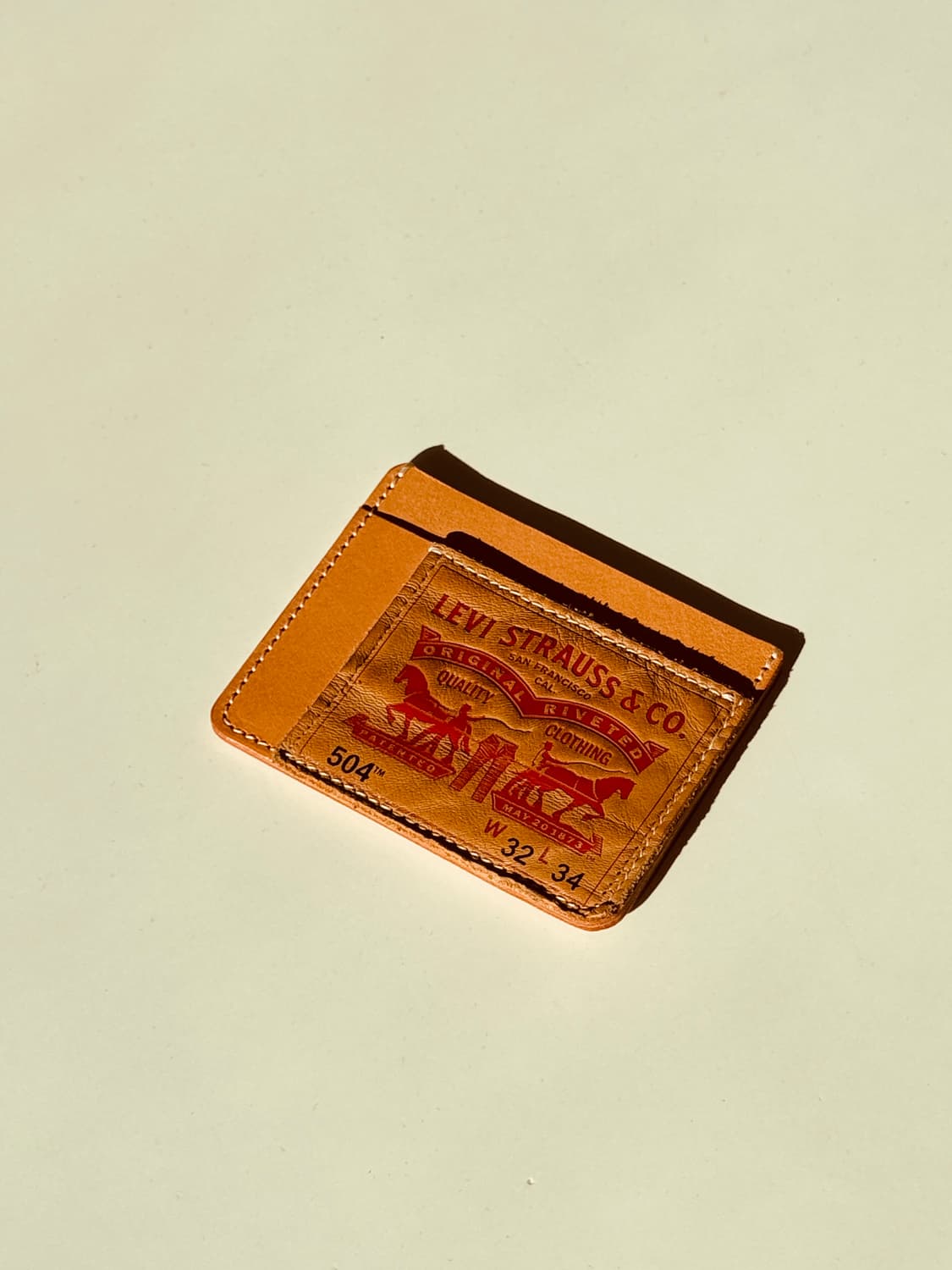 리바이스 백패치 카드지갑 _ 504 상품이미지1