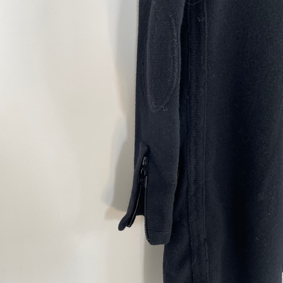 샤넬 블랙 집업 롱 가디건 상품이미지4