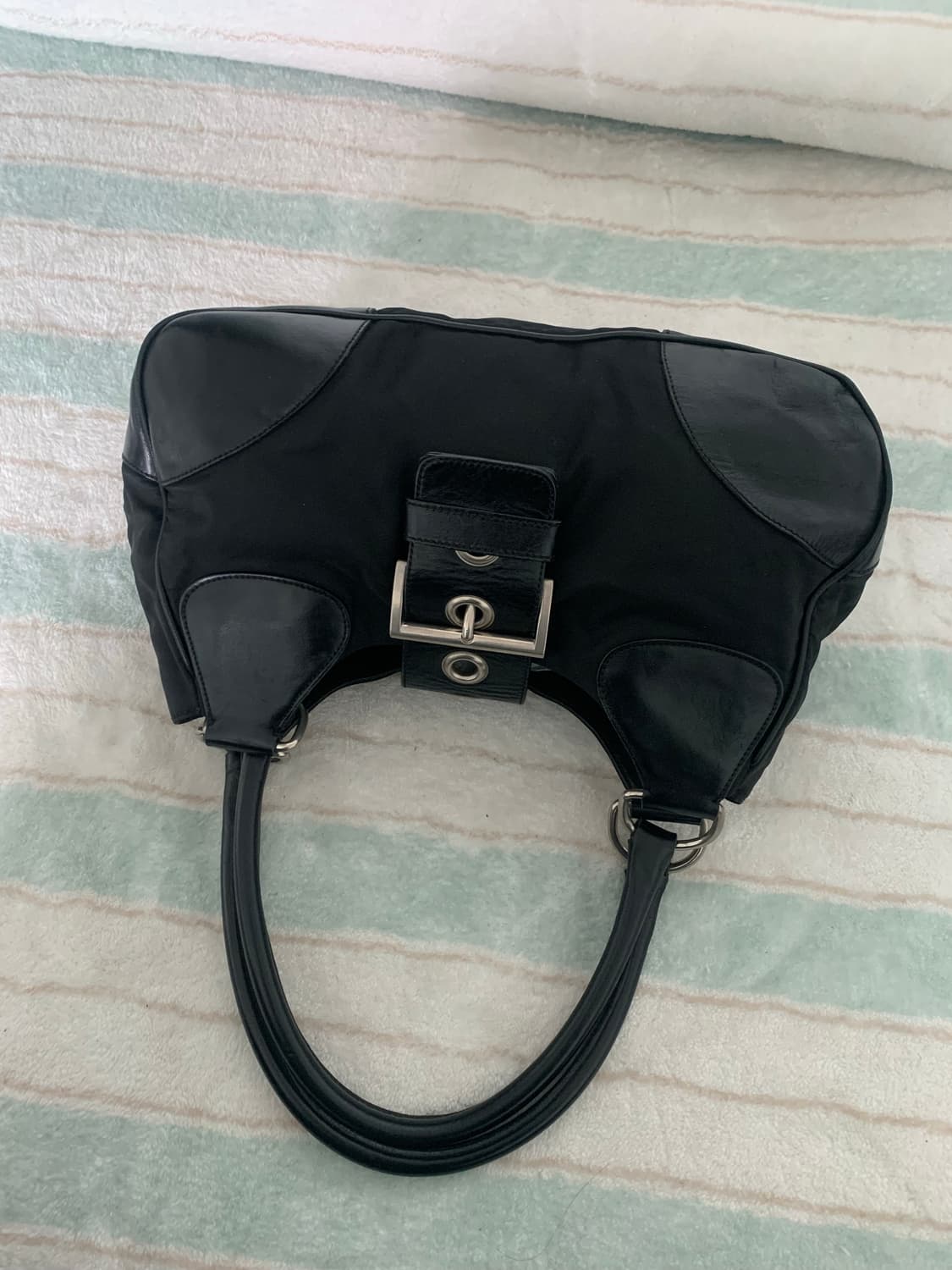 정품 프라다 숄더백 문백  상품이미지3