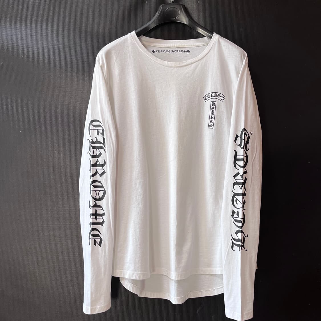 M) 크롬하츠 USA 메이드 백 그래픽 롱슬리브 상품이미지2