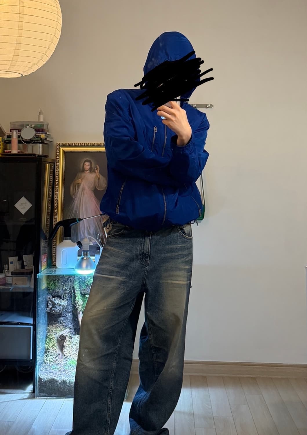 폴로랄프로렌 바람막이 블루 L 상품이미지1