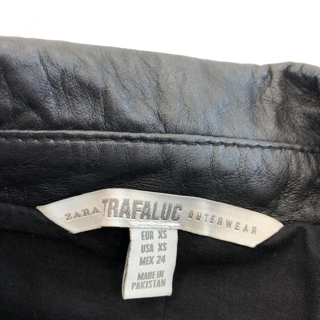 자라우먼 양가죽 라이더자켓 XS 상품이미지5