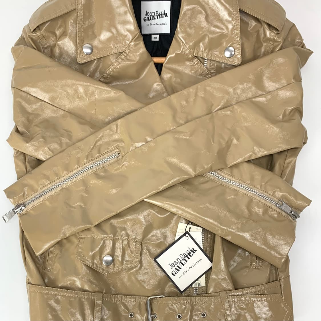 장 폴 고티에 에나멜 라이더 자켓 상품이미지8