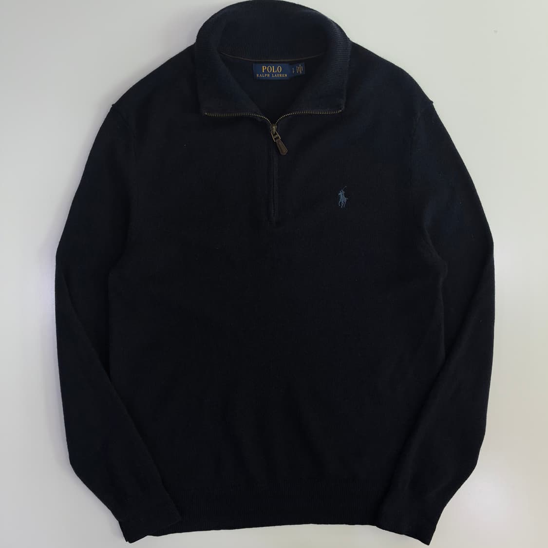 Polo 폴로 랄프로렌 메리노울 쿼터 집업 니트 상품이미지1
