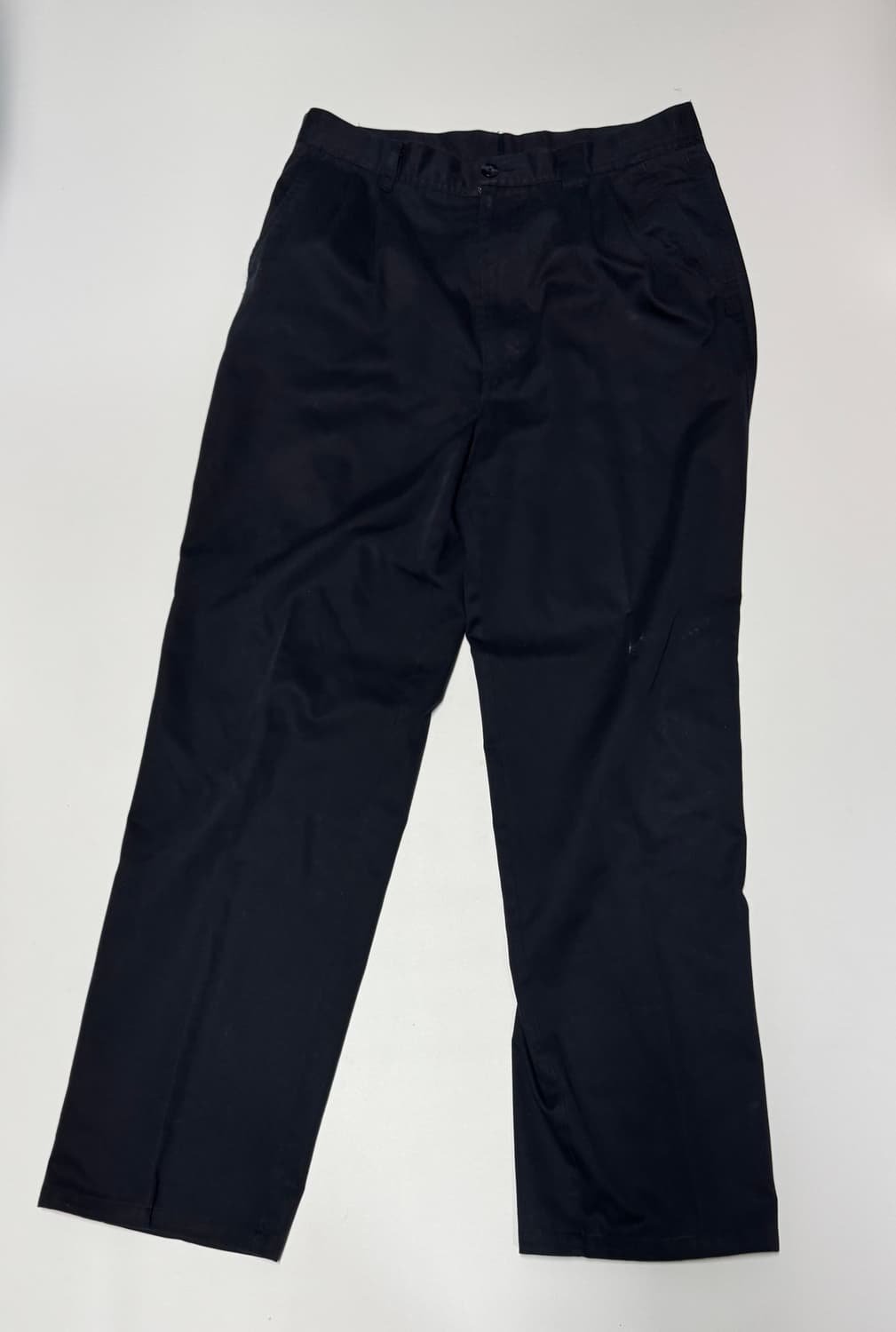 정품 발렌티노 와이드 슬랙스 33.8인치 블랙 상품이미지1