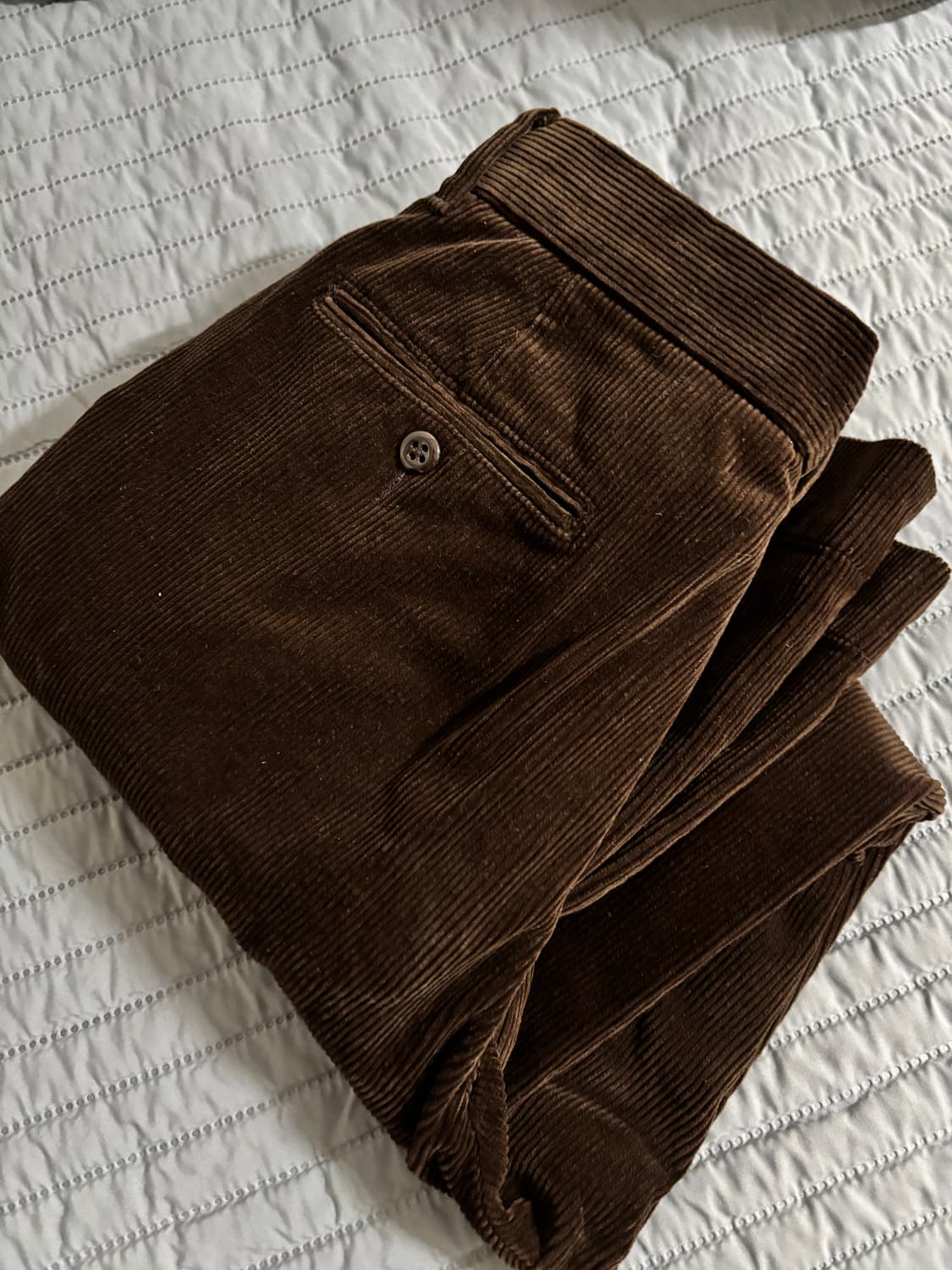 토마스모어 코듀로이 팬츠 브라운 SW사이즈 상품이미지7