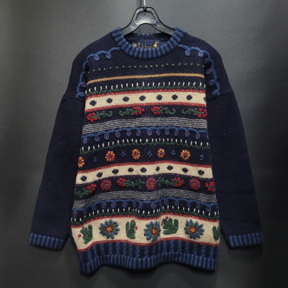 Tulchan 아카이브 자수 니트 상품이미지9