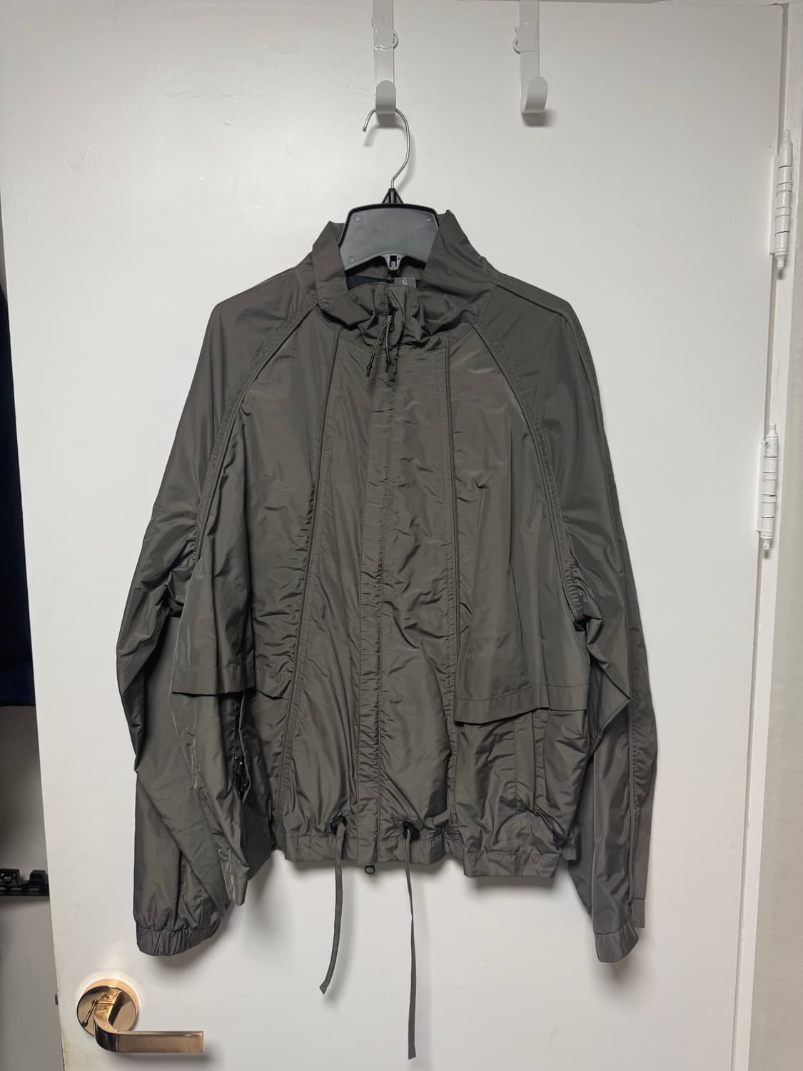 [M]언어펙티드 파라슈트 블루종 다크카키 상품이미지1