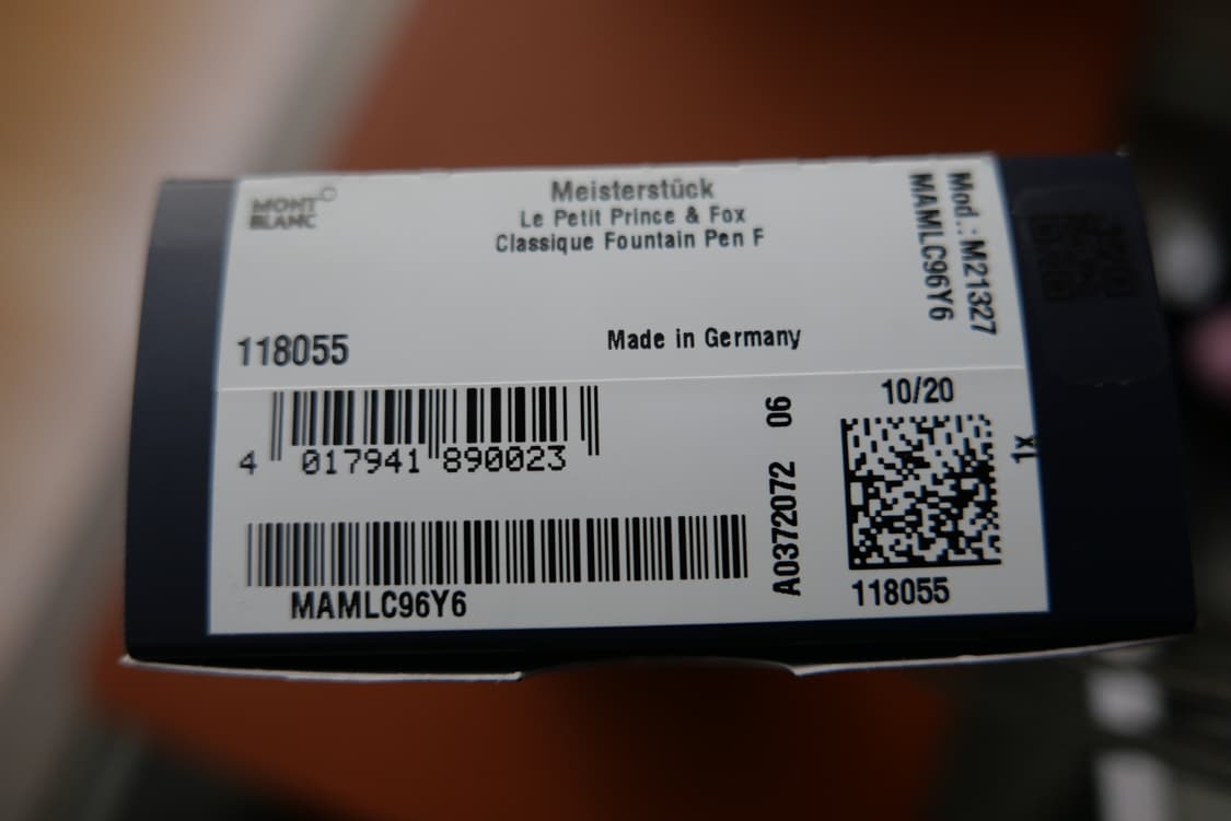 몽블랑 마이스터스튁 어린왕자 에디션 만년필 상품이미지9
