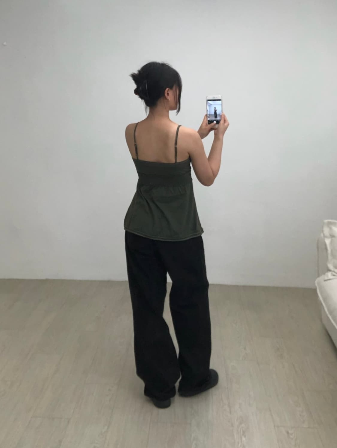 홀리스터 카키 슬리브리스 상품이미지3
