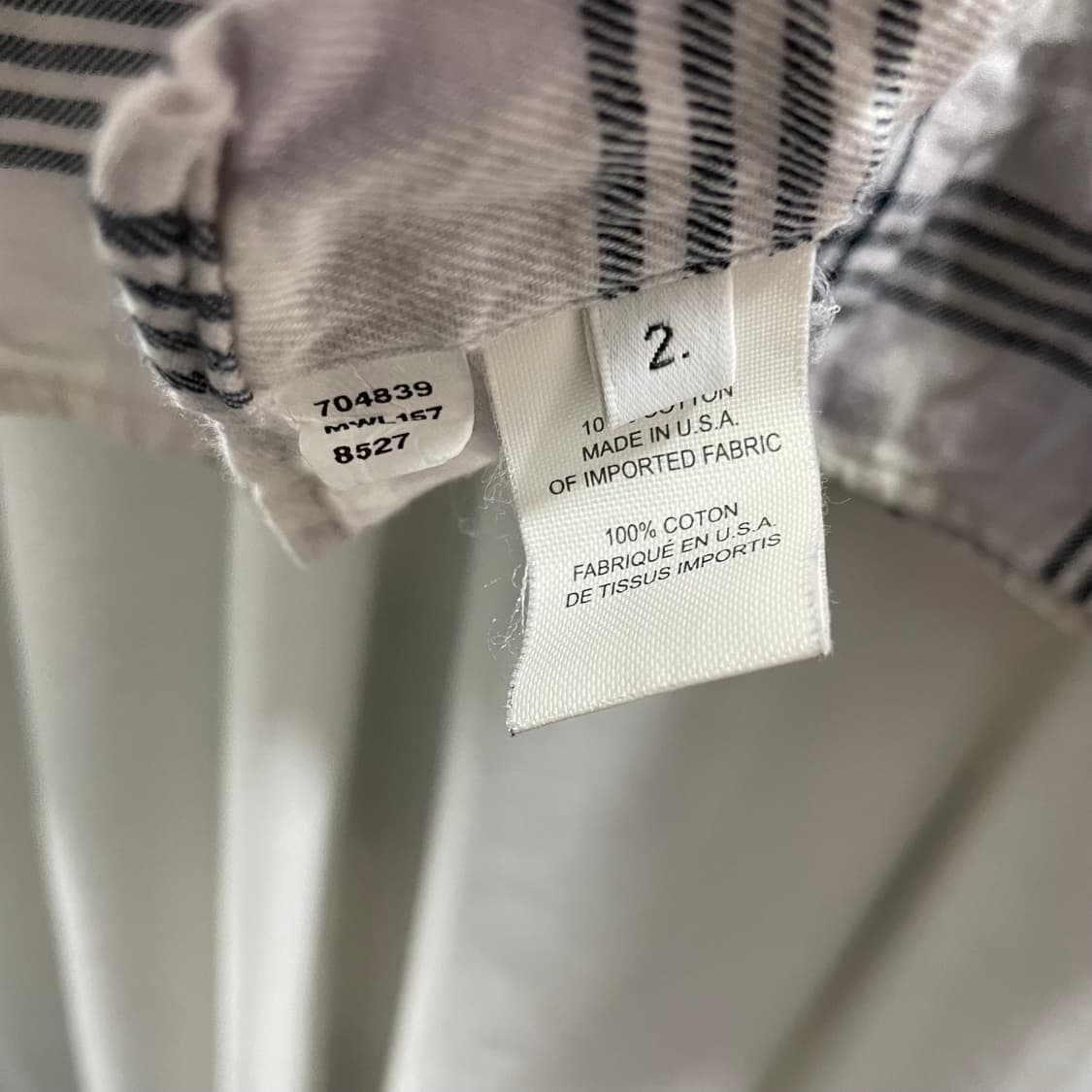 톰브라운/ 테이핑 4선 체크 셔츠/ 2 상품이미지10