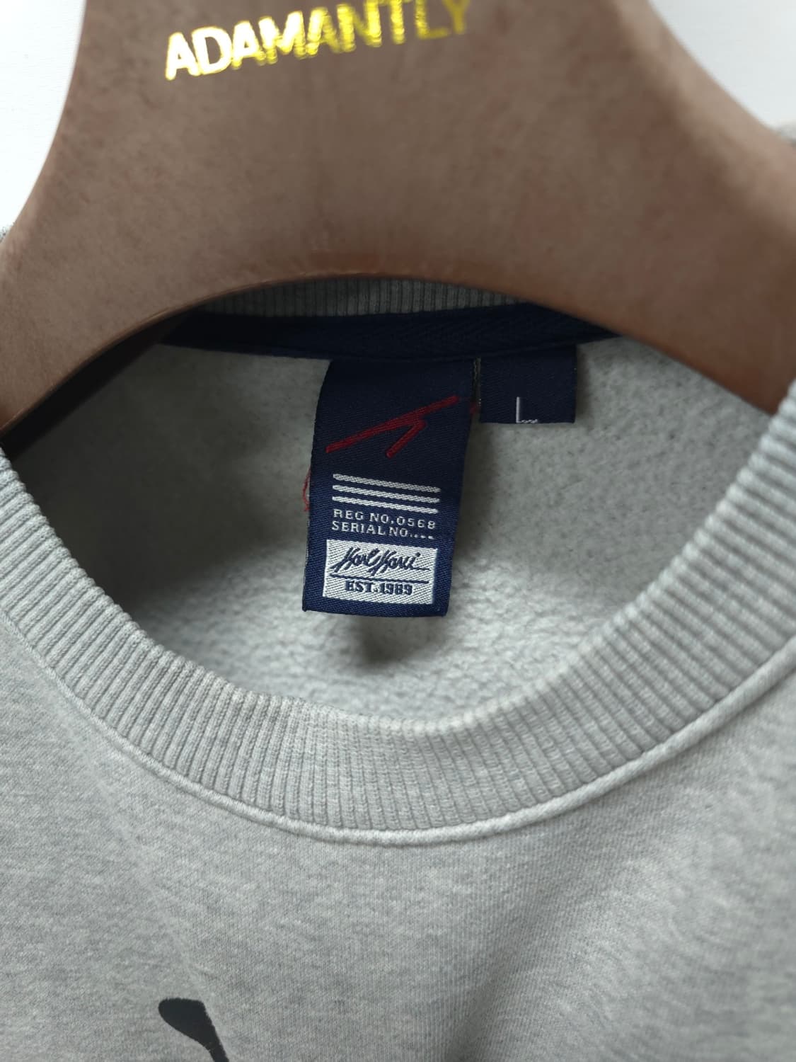 칼카니 남성 패치로고 기모맨투맨 100 상품이미지3