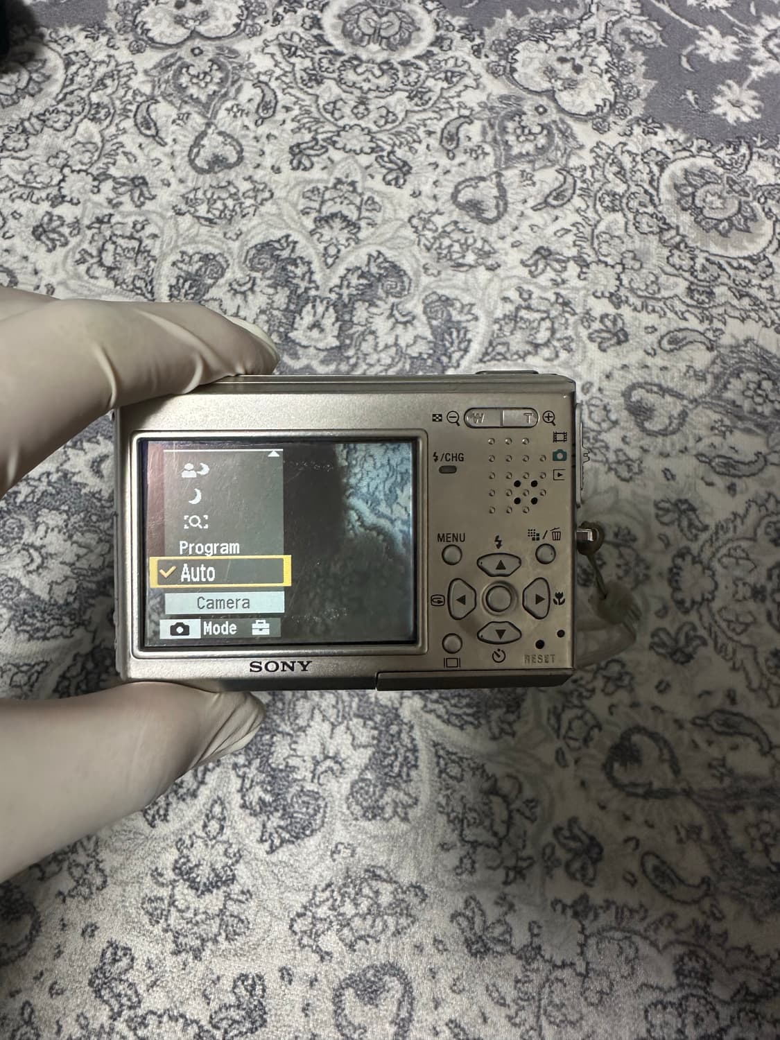 (민트급)(배터리 2개)소니 사이버샷 dsc-t1 빈티지 디지털 카메라 상품이미지3