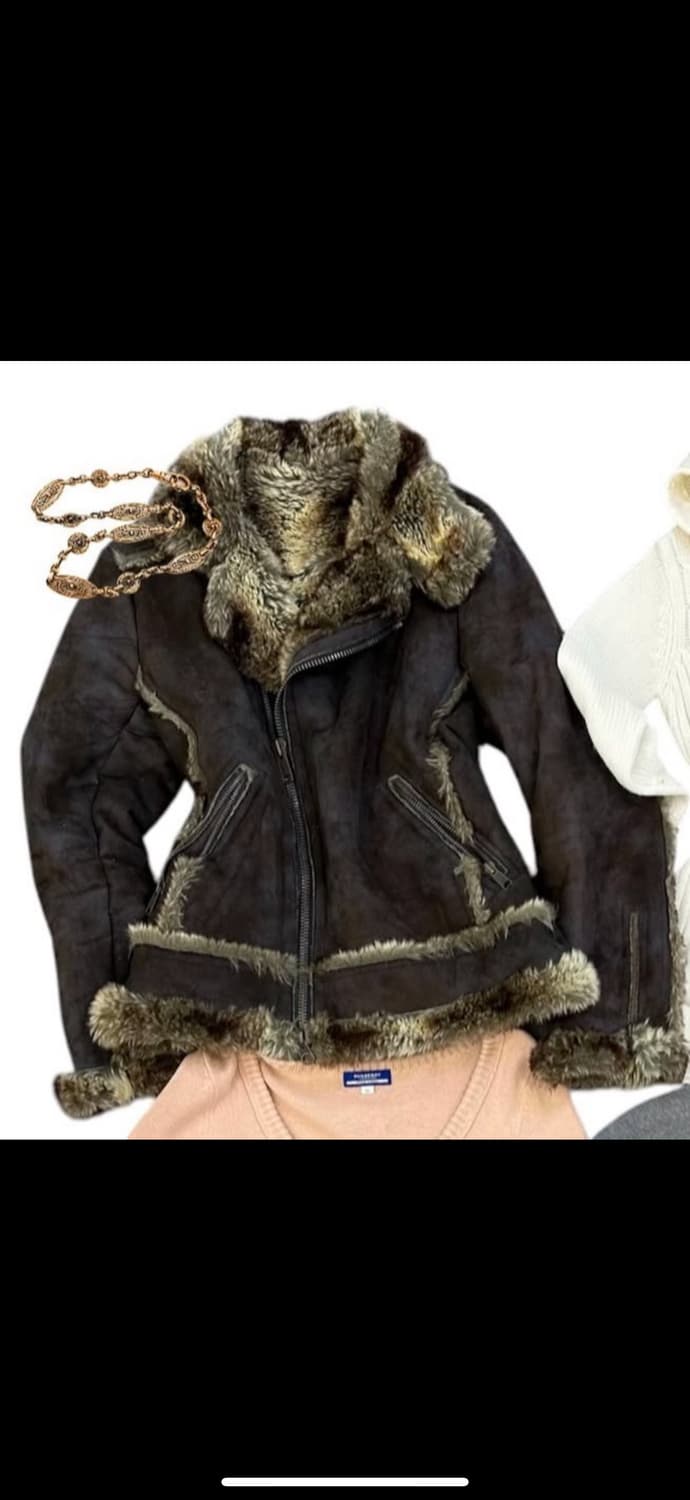 무스탕 판매합니다 상품이미지1