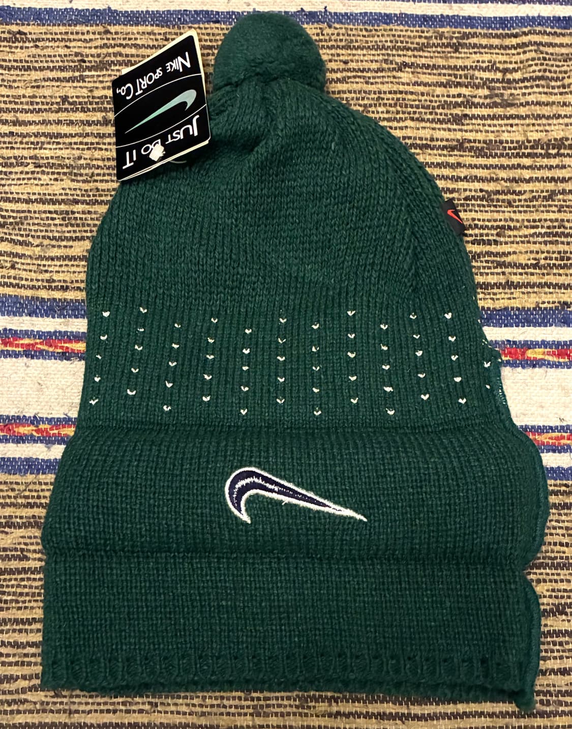 (F)90s Nike 나이키 스우시 빈티지 방울비니 나이키비니 상품이미지4