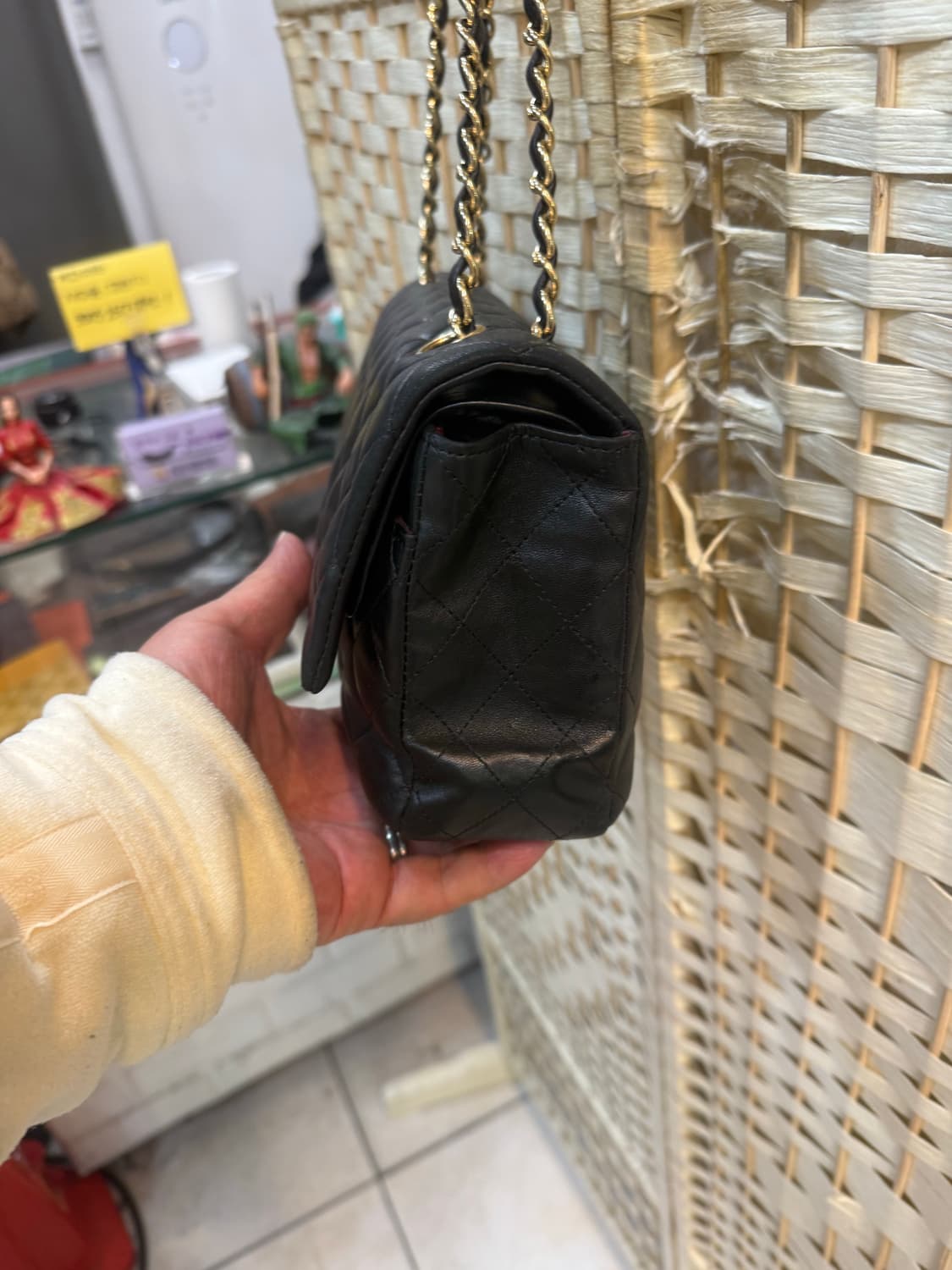 정품 샤넬 13번대 램스킨 클래식백 팝니다 상품이미지3