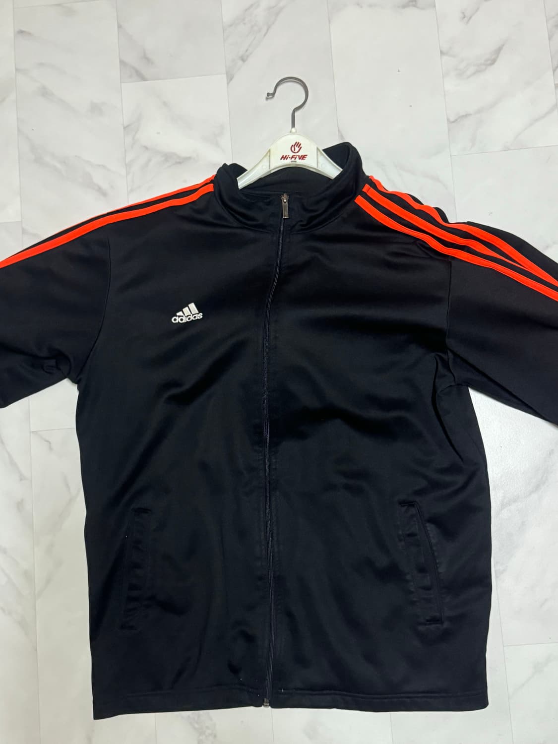 아디다스 주황 검정 져지 상품이미지1