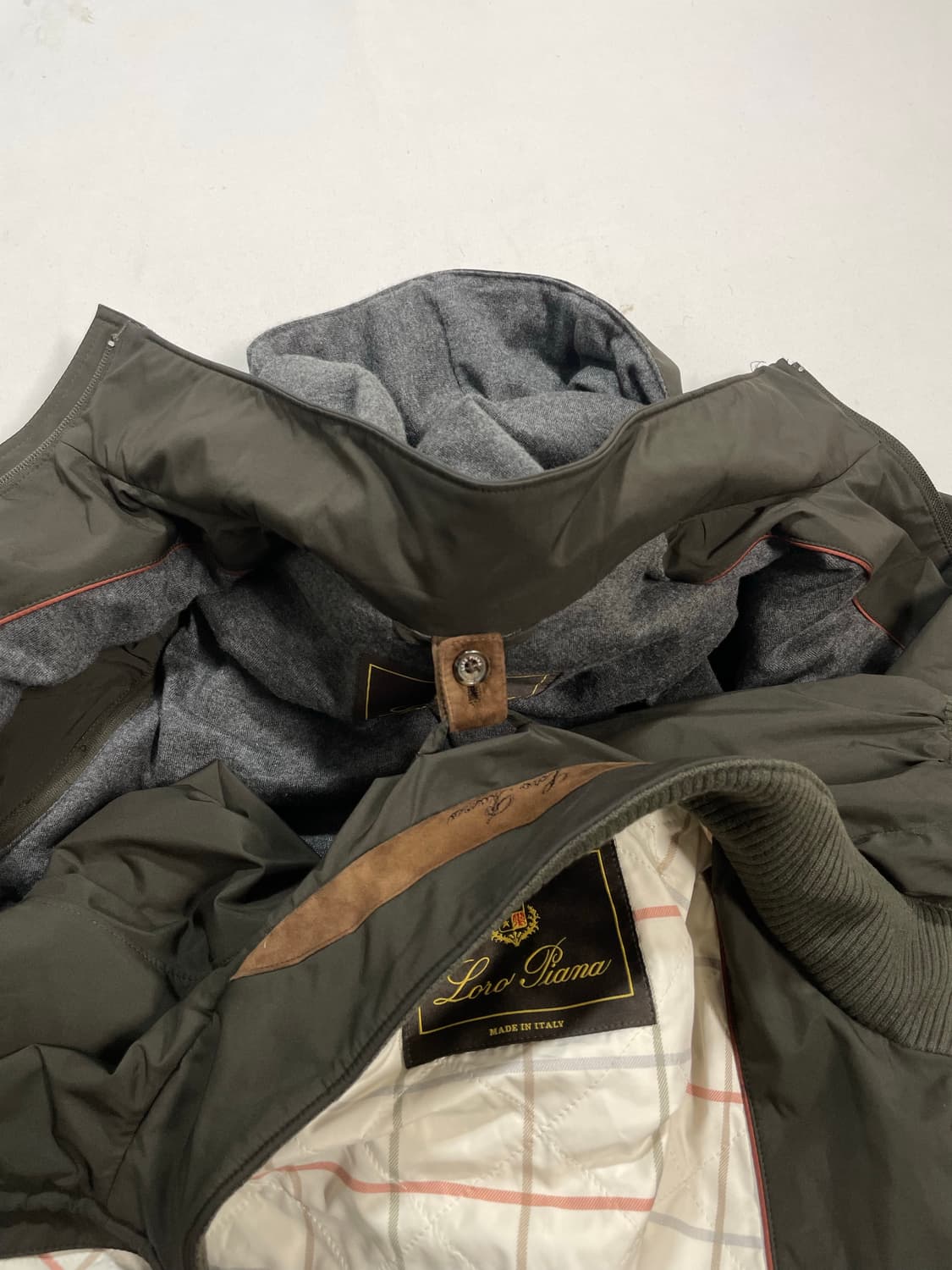 로로피아나 스톰시스템 디태처블 구스다운 패딩 블루종 세트 상품이미지7