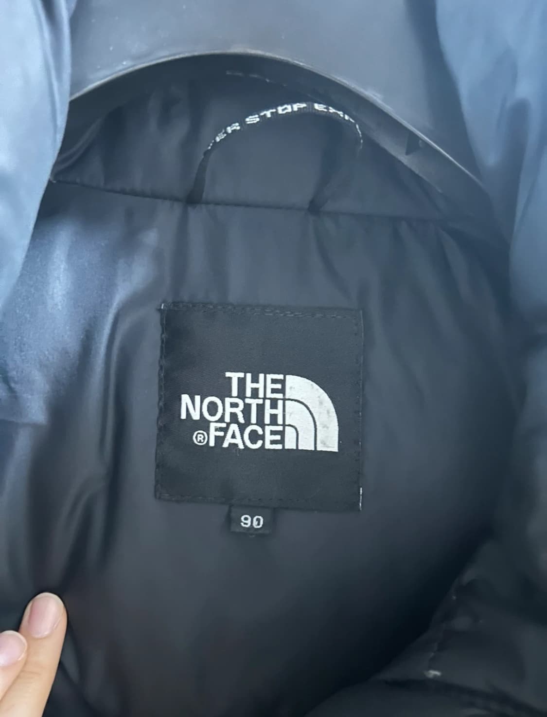 노스페이스 눕시 700 패딩 자켓 블랙 s 상품이미지2