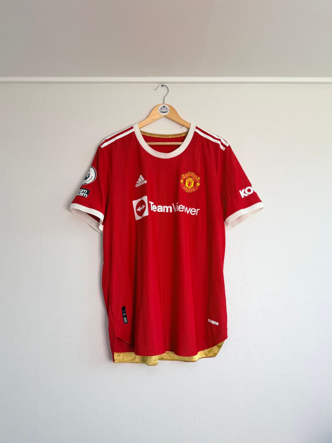 21-22 맨유 홈 어센틱 새제품  상품이미지1