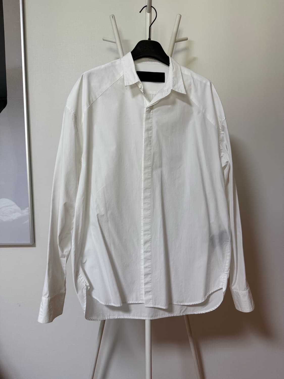 백 프린팅 셔츠 상품이미지1