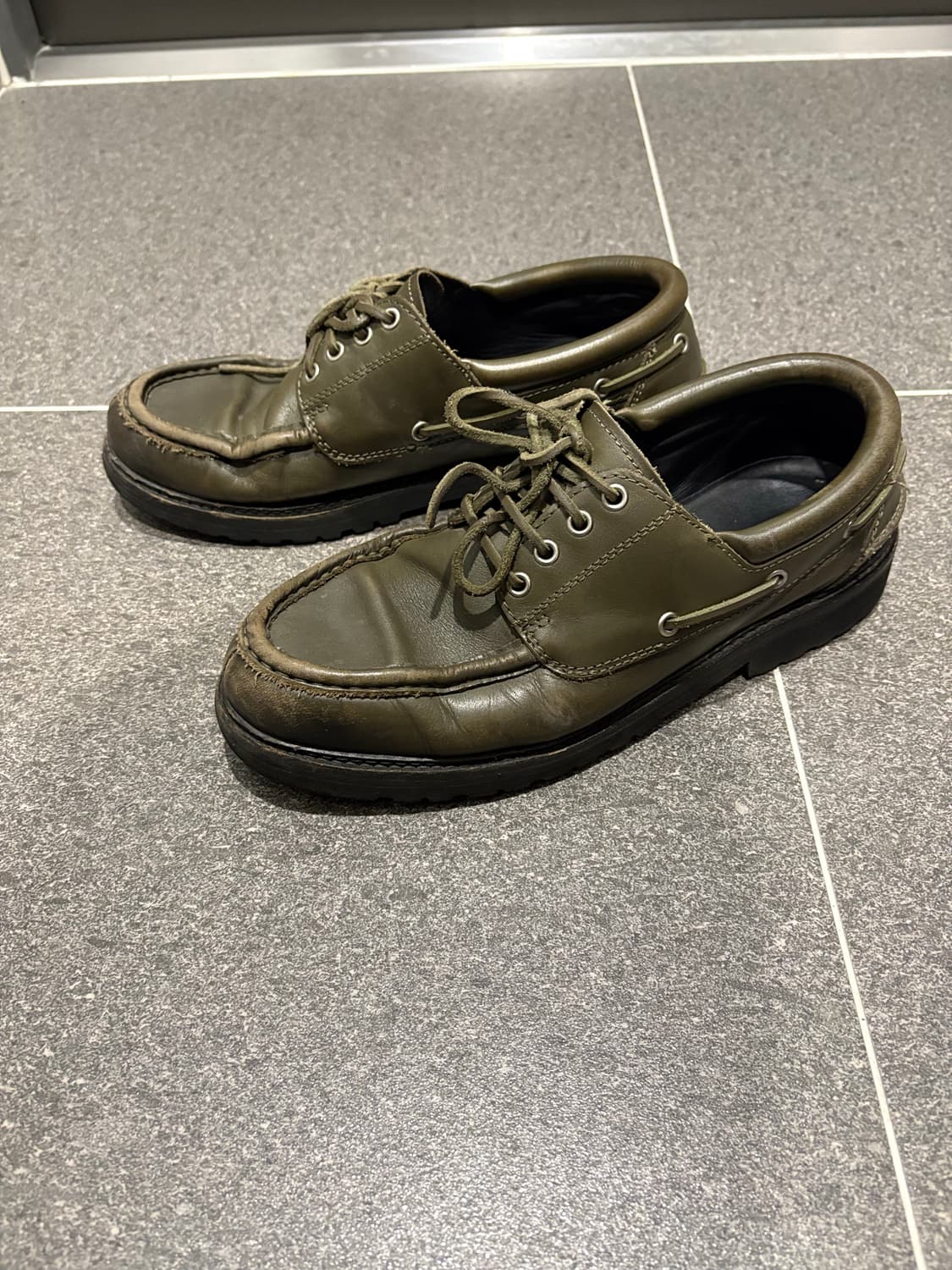 자라 컬랙션 올리브 더비 270-275 상품이미지1