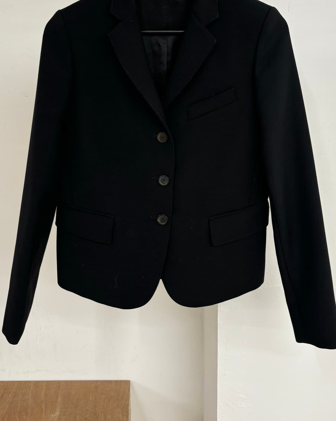 구찌 블랙 싱글 블레스트 블레이저 자켓 상품이미지5