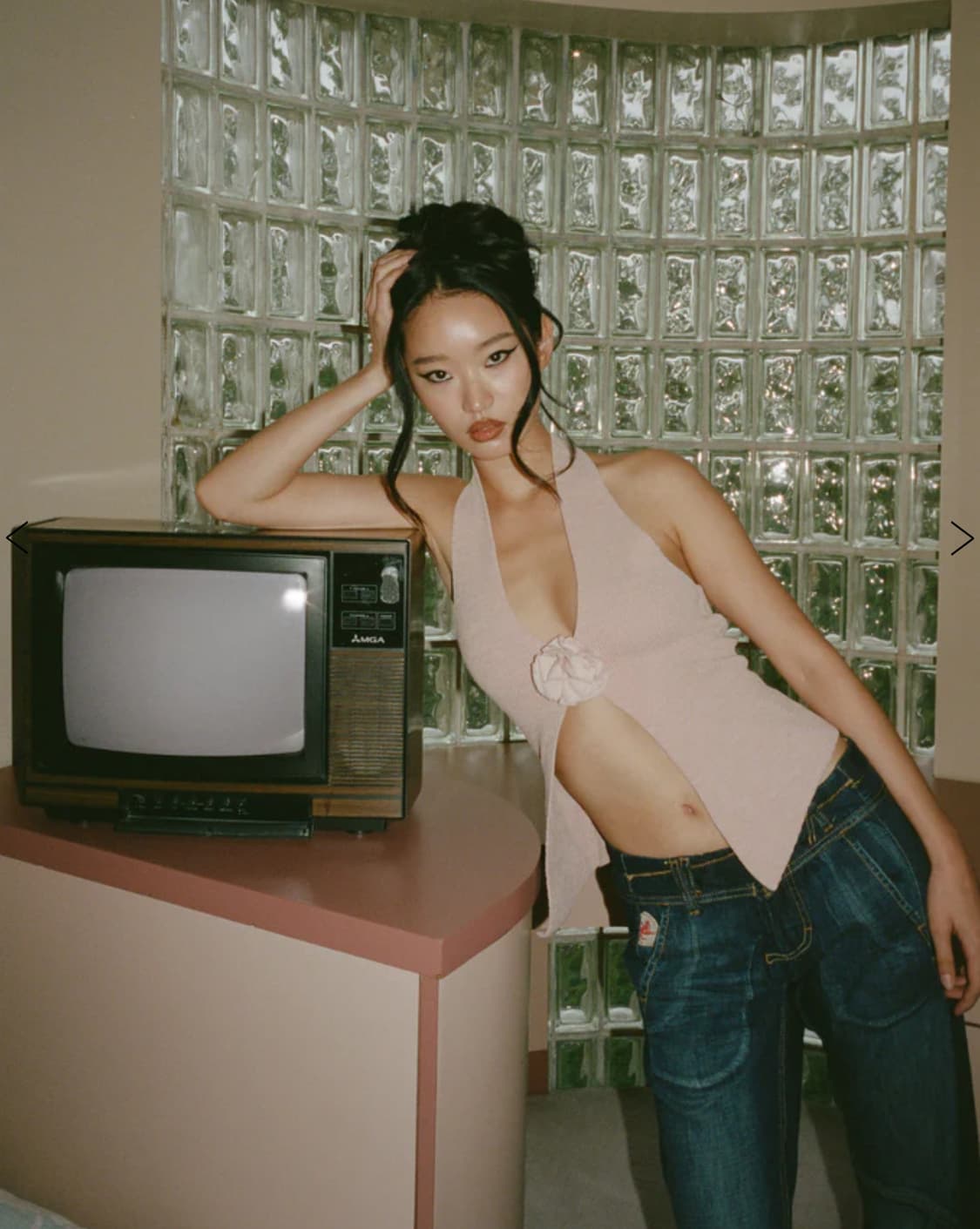 withjean Rose top 상품이미지1