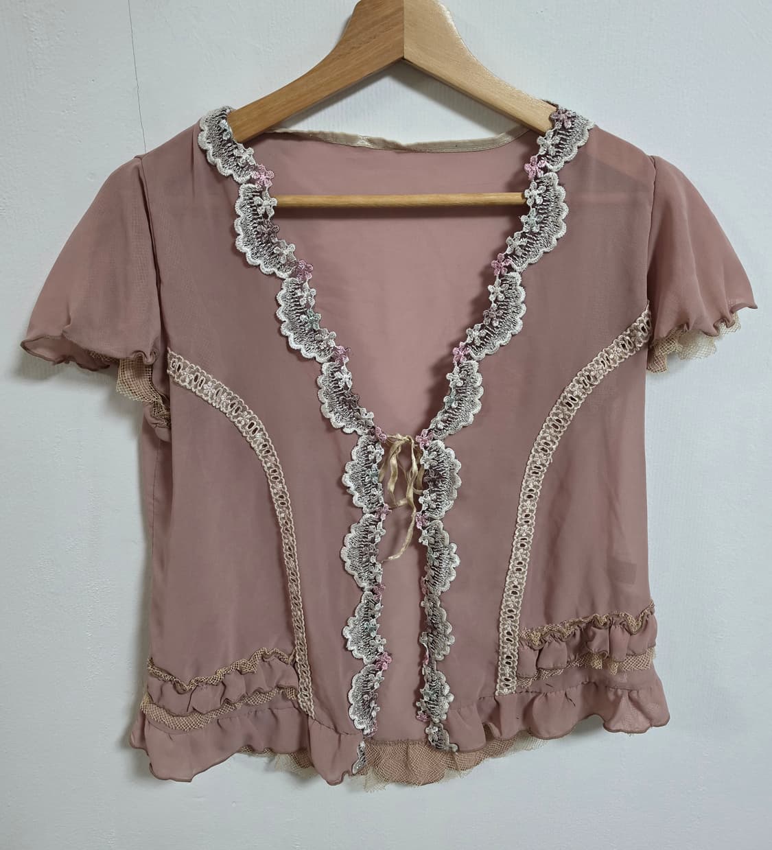 Vintage cardigan sleeveless set 상품이미지3