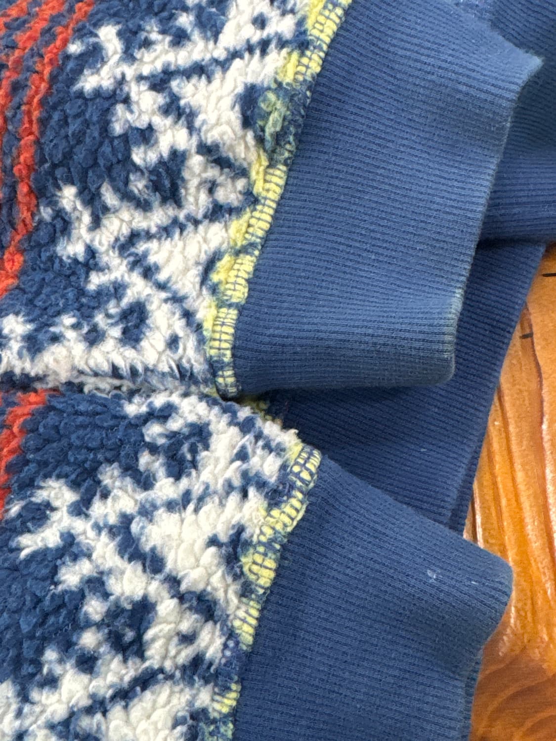 노르딕 플리스 라틴 히피 패턴 맨투맨 뽀글이 캠퍼 겨울 상품이미지7