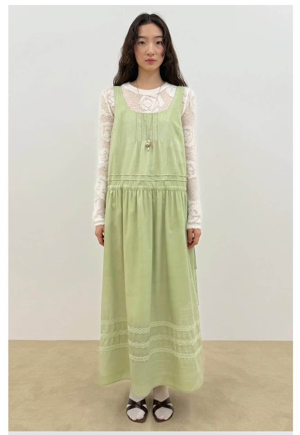 시눈 sn texture lace dress 원피스 드레스 상품이미지1