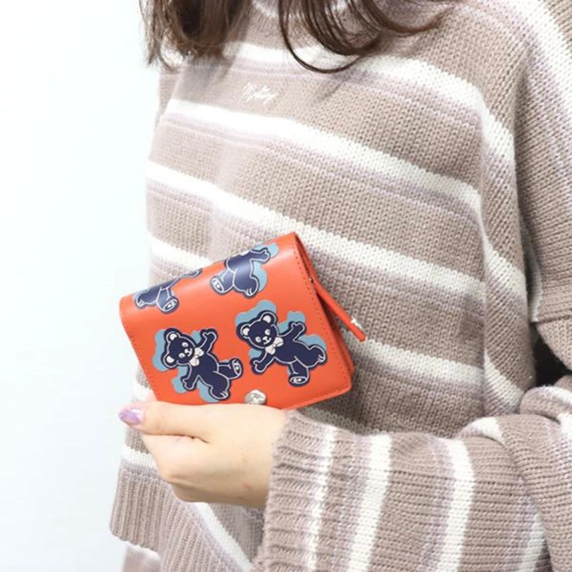 [새상품] 비비안웨스트우드 해피베어 레드 반지갑 상품이미지8