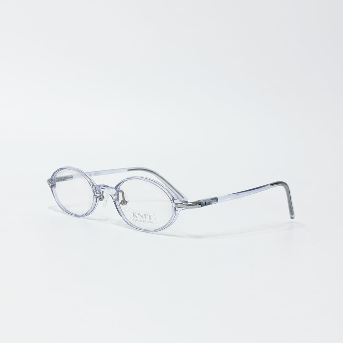 KNIT 소라색 오벌 뿔테 데드스탁 빈티지안경 상품이미지2