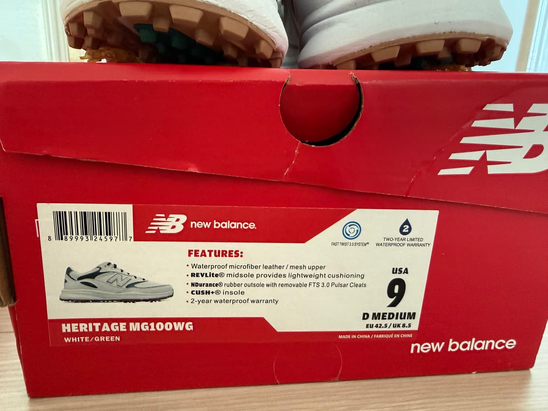 뉴발란스 말본 MG100WG 골프화 270 상품이미지6