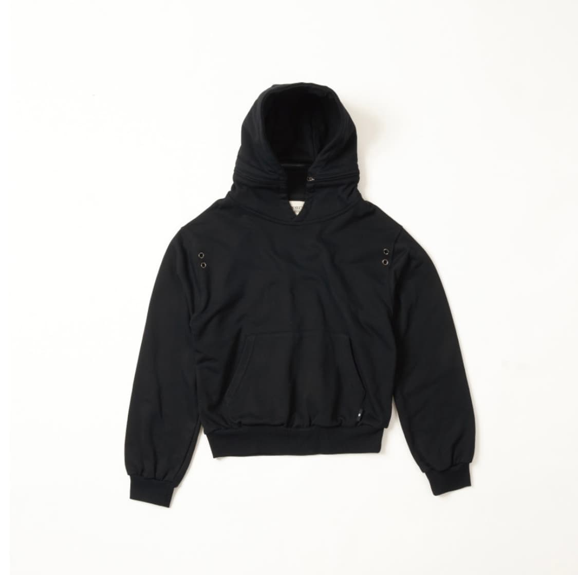 플리즈프로젝트 투웨이 후드 블랙 상품이미지3