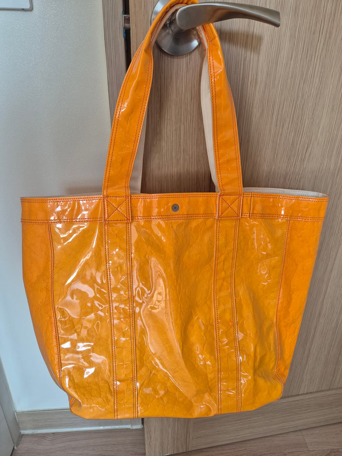 포터 pvc 백 오렌지 상품이미지2