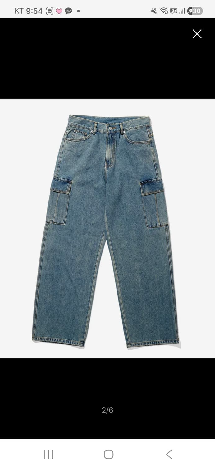 가까이 유니언즈 와이드 데님 카고팬츠 빈티지블루
판매합니다. 상품이미지5