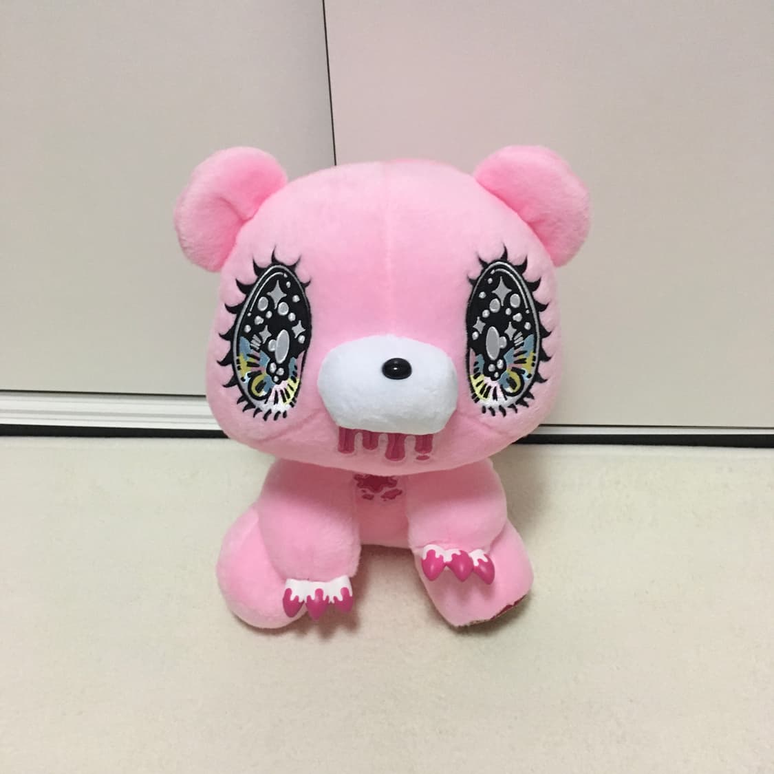 글루미베어 세키야 유리에 인형(pink) 상품이미지1