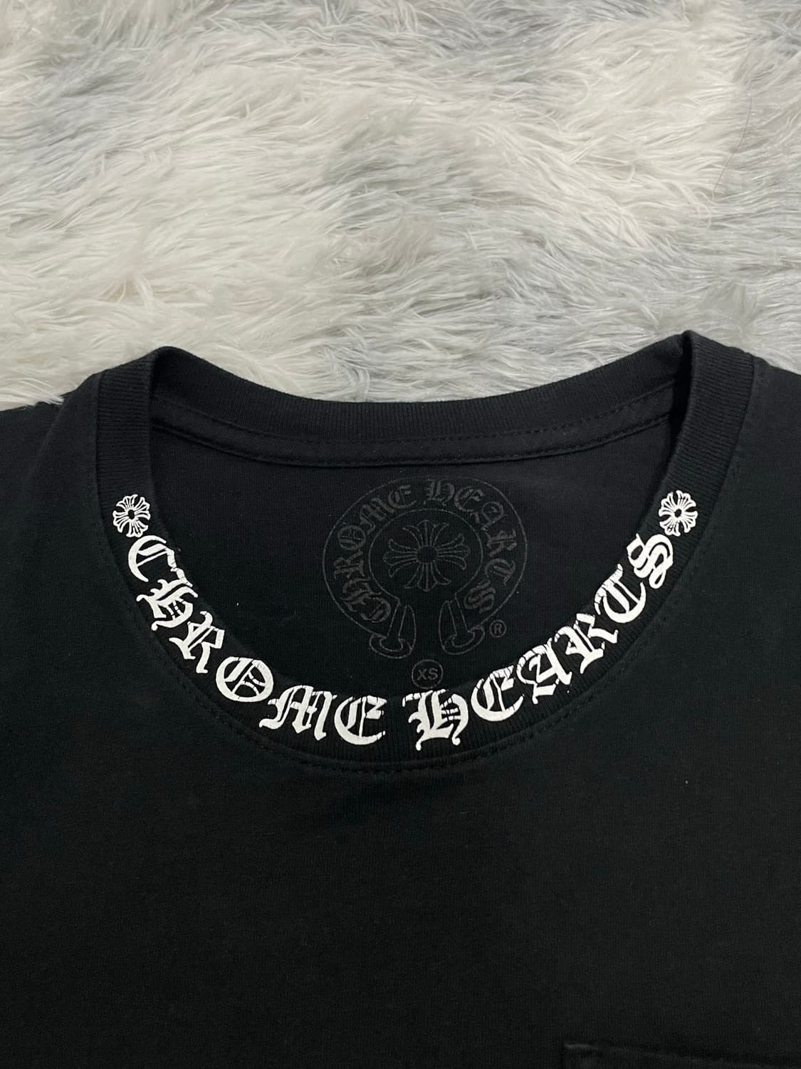 크롬하츠 숏슬리브 포켓 크루 넥라인 반팔 티셔츠 [XS] 상품이미지2