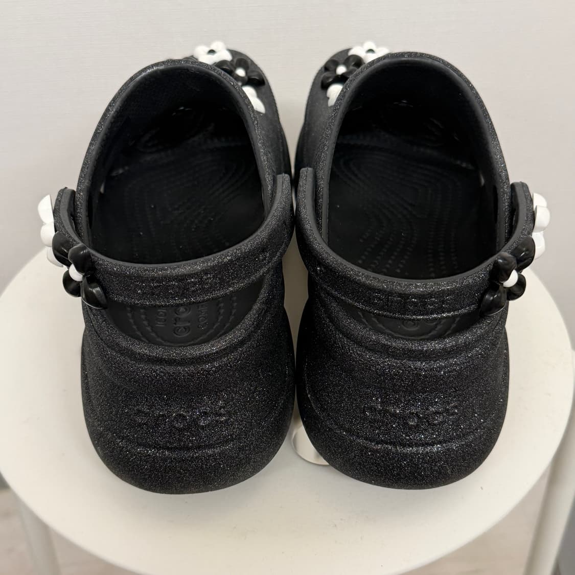 Crocs X SMFK bay clog black glitter 상품이미지4