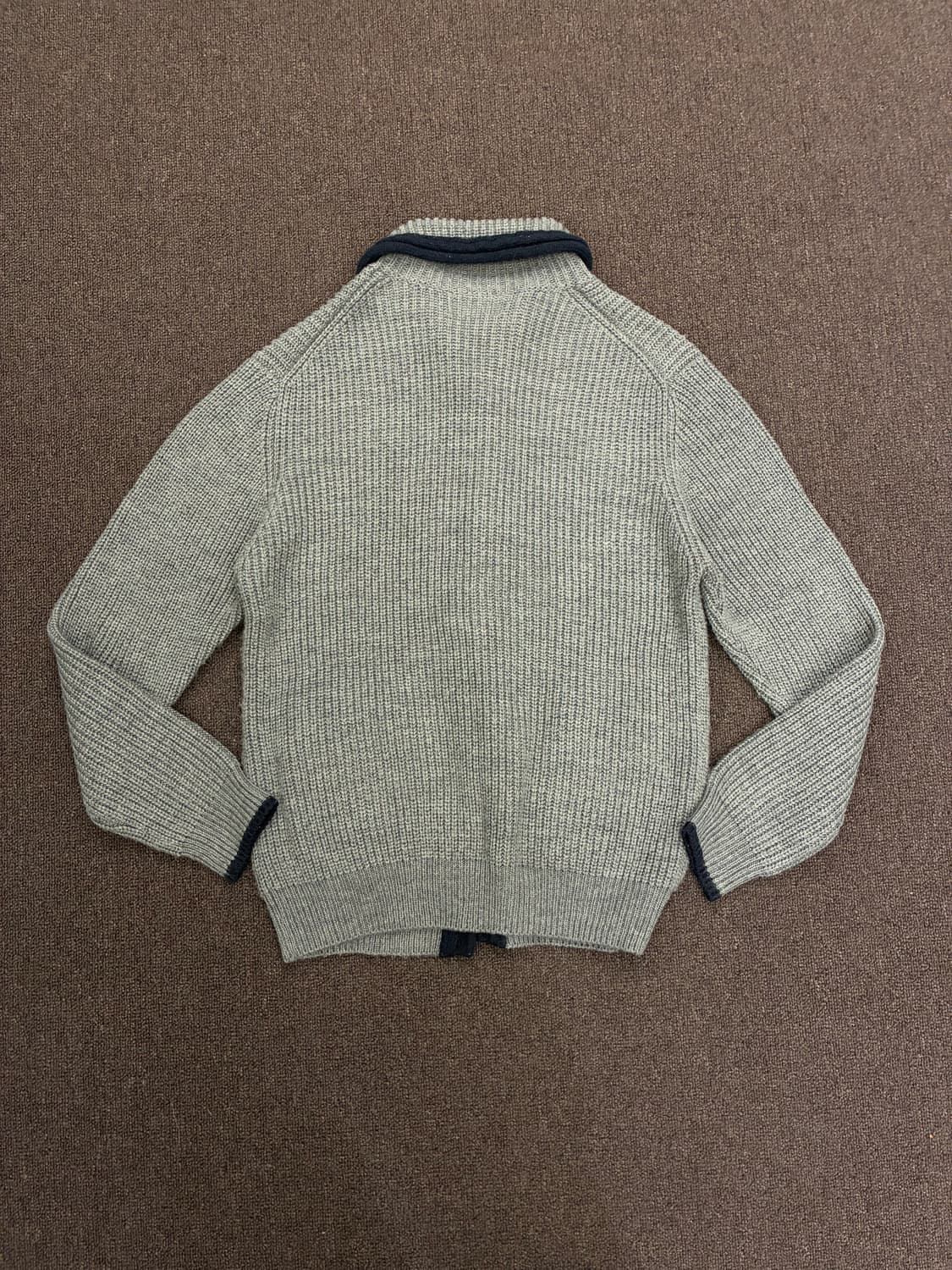 XL)Ikka 빈티지 여성 그레이 니트 가디건 상품이미지7